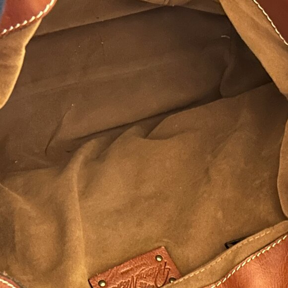 PATRICIA NASH Multi-Color Floral Print Italian Leather Shoulder Handbag - Picture 8 of 10